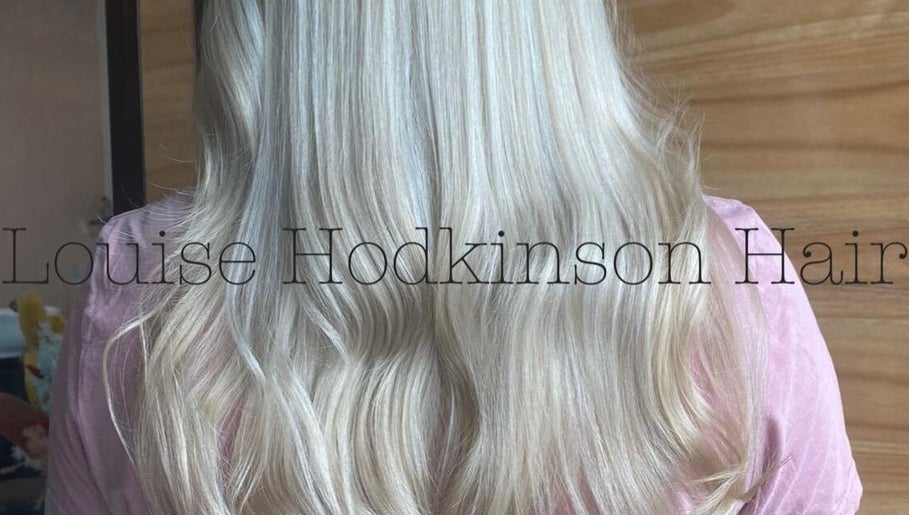 Silky blonde hair styled at Louise Hodkinson Hair, Yeerongpilly, Queensland, AU.