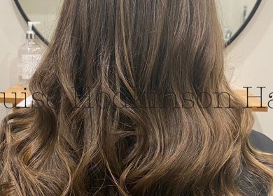 Stylish wavy hairstyle at Louise Hodkinson Hair, Yeerongpilly, Queensland, AU.