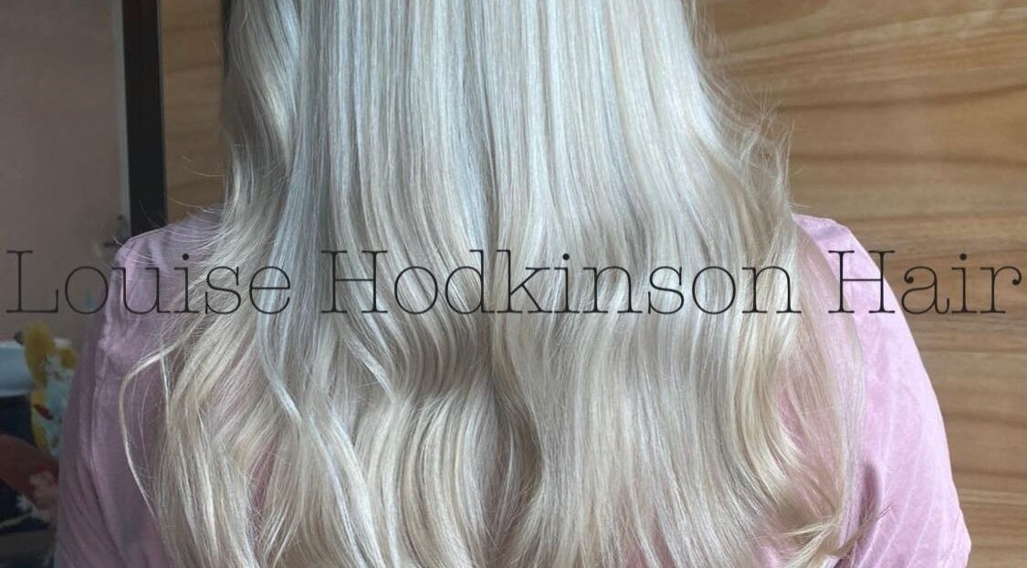 Silky blonde hair styled at Louise Hodkinson Hair in Yeerongpilly, Queensland, AU. Elegant and shimmering.