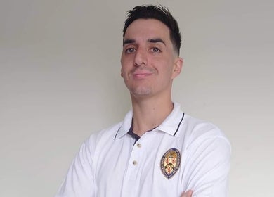 Therapist at First Place Physiotherapy, Fleet, England offering expert care.