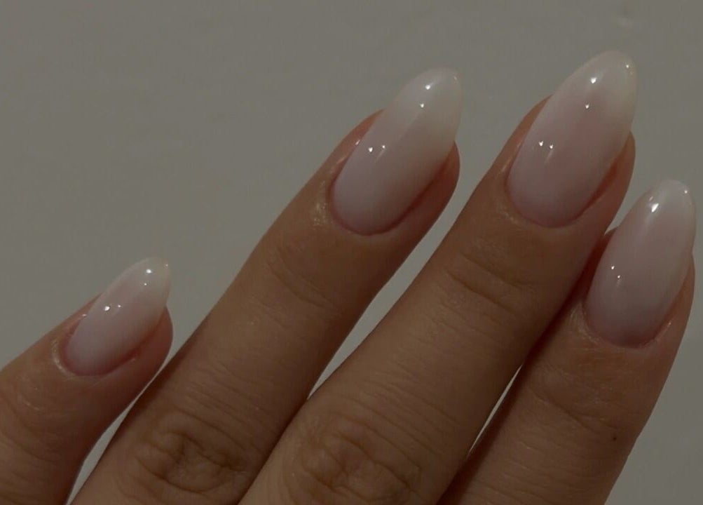 Elegant ombre almond nails from Summer-Nails, Melbourne, Victoria, AU.