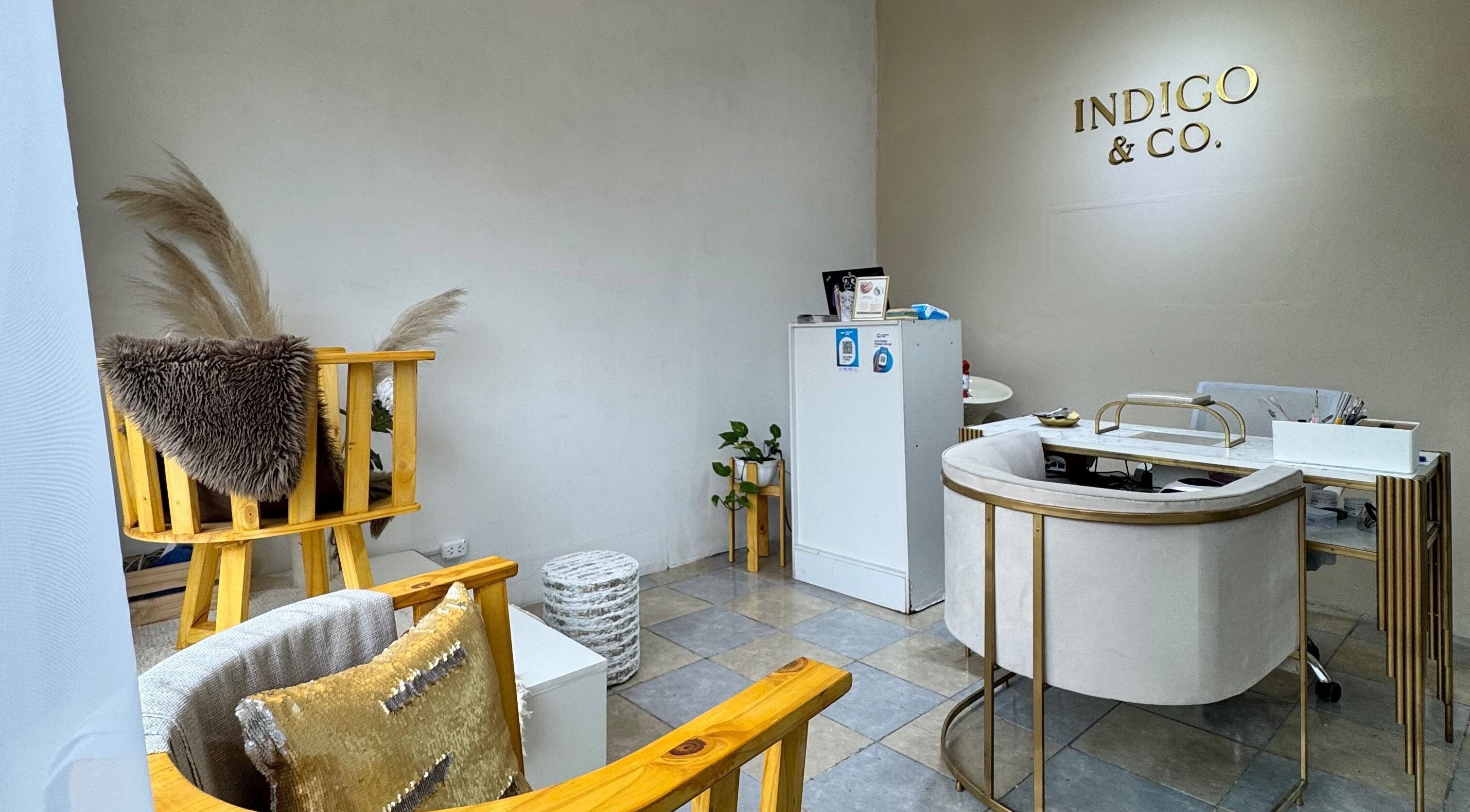 Interior acogedor de Indigo & Co. en Ituzaingó, Provincia De Buenos Aires, AR, con decoración elegante.