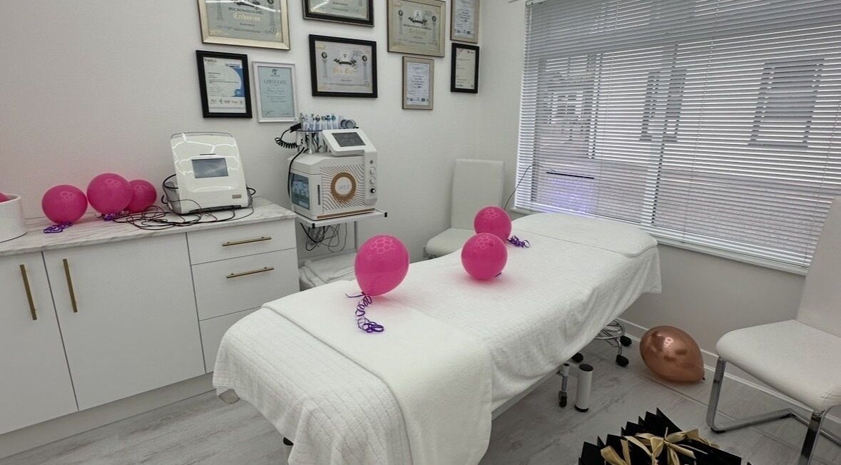 Beautex Clinic Ellon treatment room in Ellon, Scotland, GB with white decor and professional equipment.