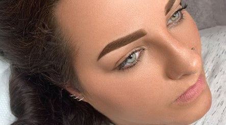 Close-up of expertly done eyebrows at Beautex Clinic-Permanent Makeup Aberdeen, Aberdeen, Scotland, GB.