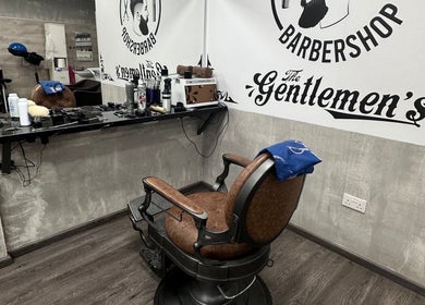 Classic barber chair at Chris Unisex Hair Salon, Paphos, Paphos, CY, offering premium grooming services.