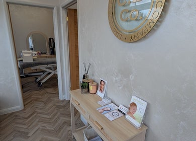 Elegantly designed, Charli's Beauty Company reception in Southend-on-sea, England, GB offers a calm atmosphere.