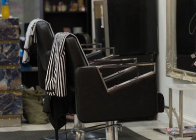Elegant salon chairs at Flawless (Danni at Flawless) in Wigan, England, GB, showcasing a modern beauty setup.