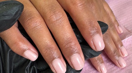 Gorgeous nude nails by Mobile nails by Karli, Stilton, England, GB. Smooth and flawless finish.