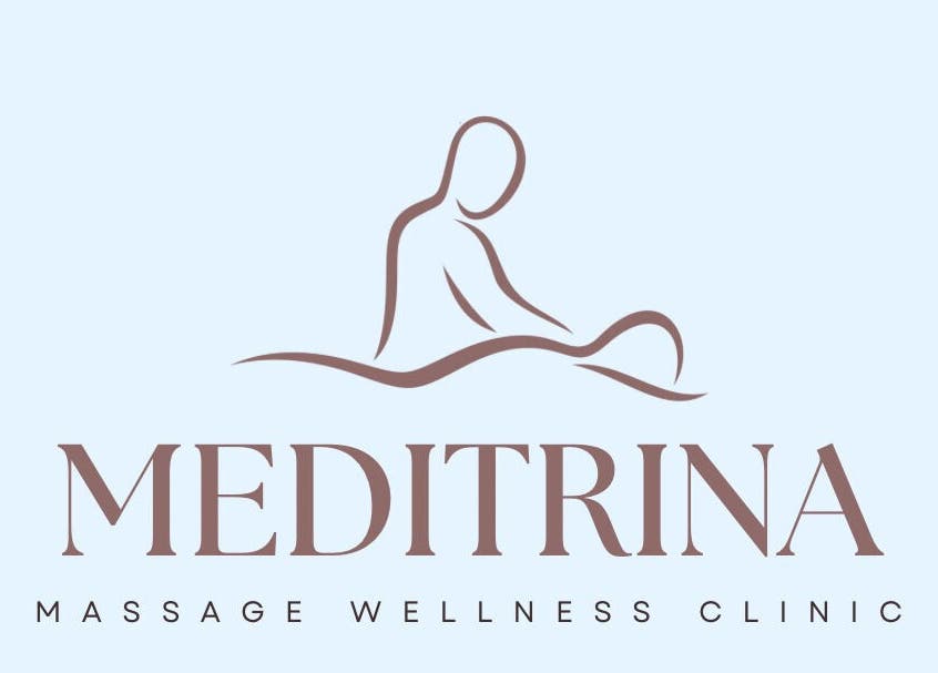Logo of Meditrina Massage Clinic in Littleport, England, GB. Features elegant silhouette conveying relaxation.