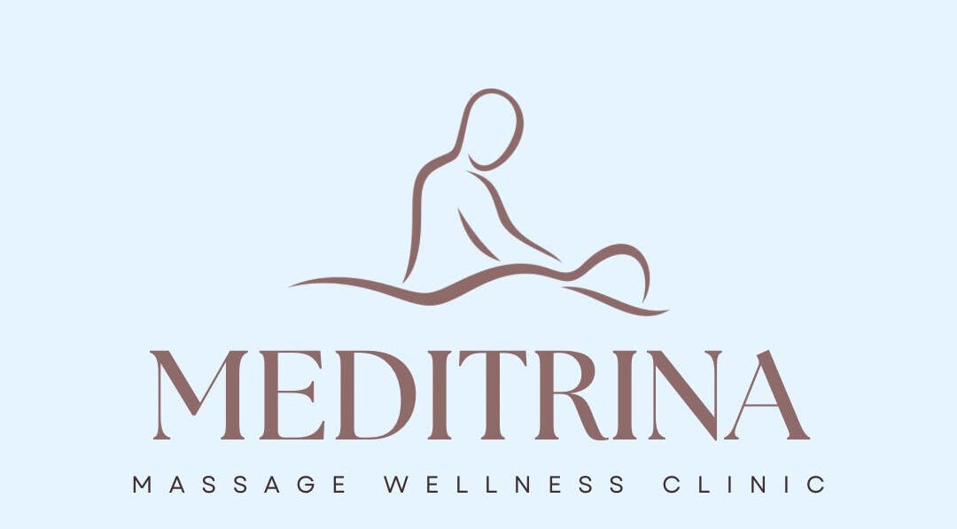 Logo of Meditrina Massage Clinic in Littleport, England, GB. Features elegant silhouette conveying relaxation.