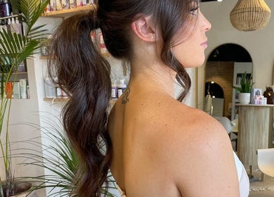 Chic hair styling at Moss Hair Artistry, Neutral Bay, New South Wales, AU showcases expert craftsmanship.