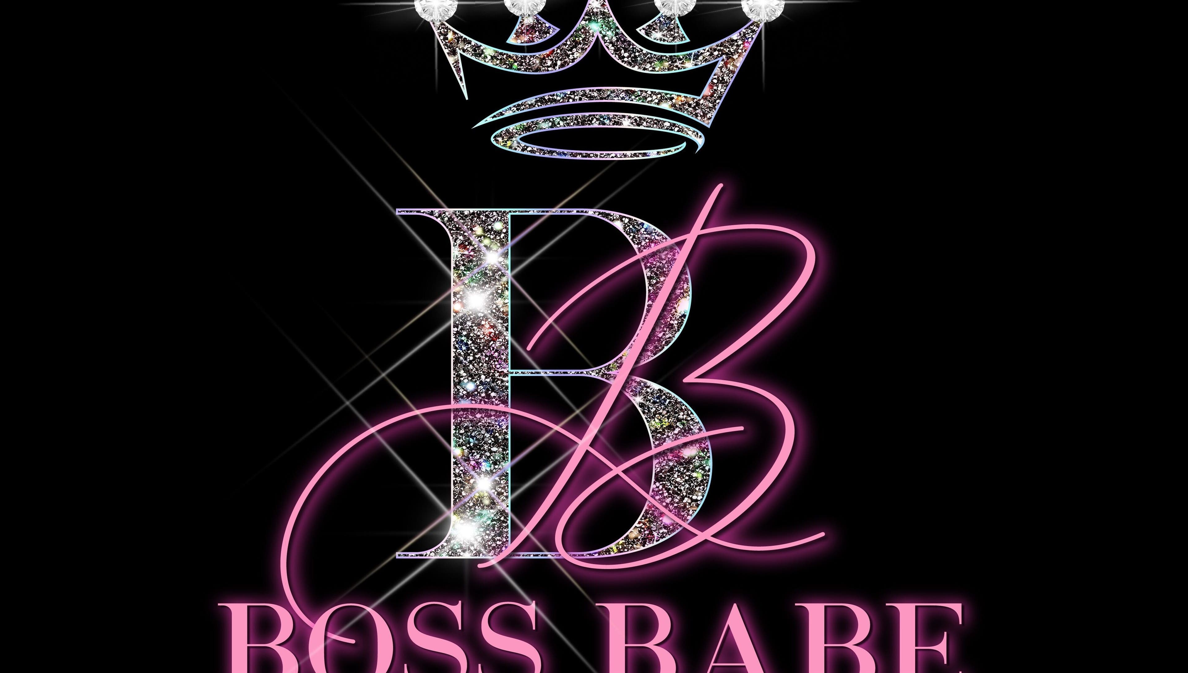 Sparkling Boss Babe Glamour logo with a crown in Upper Coomera, Queensland, AU.