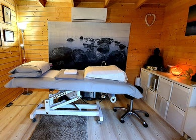 Cozy therapy room at Laura Kitto - LMK Complementary Therapist, Rochester, England, GB.