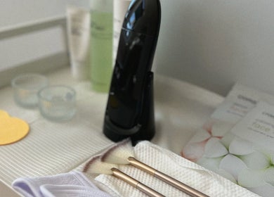 Beauty products and tools at Kati Aesthetics, London, England, GB. Enhance your wellness journey.
