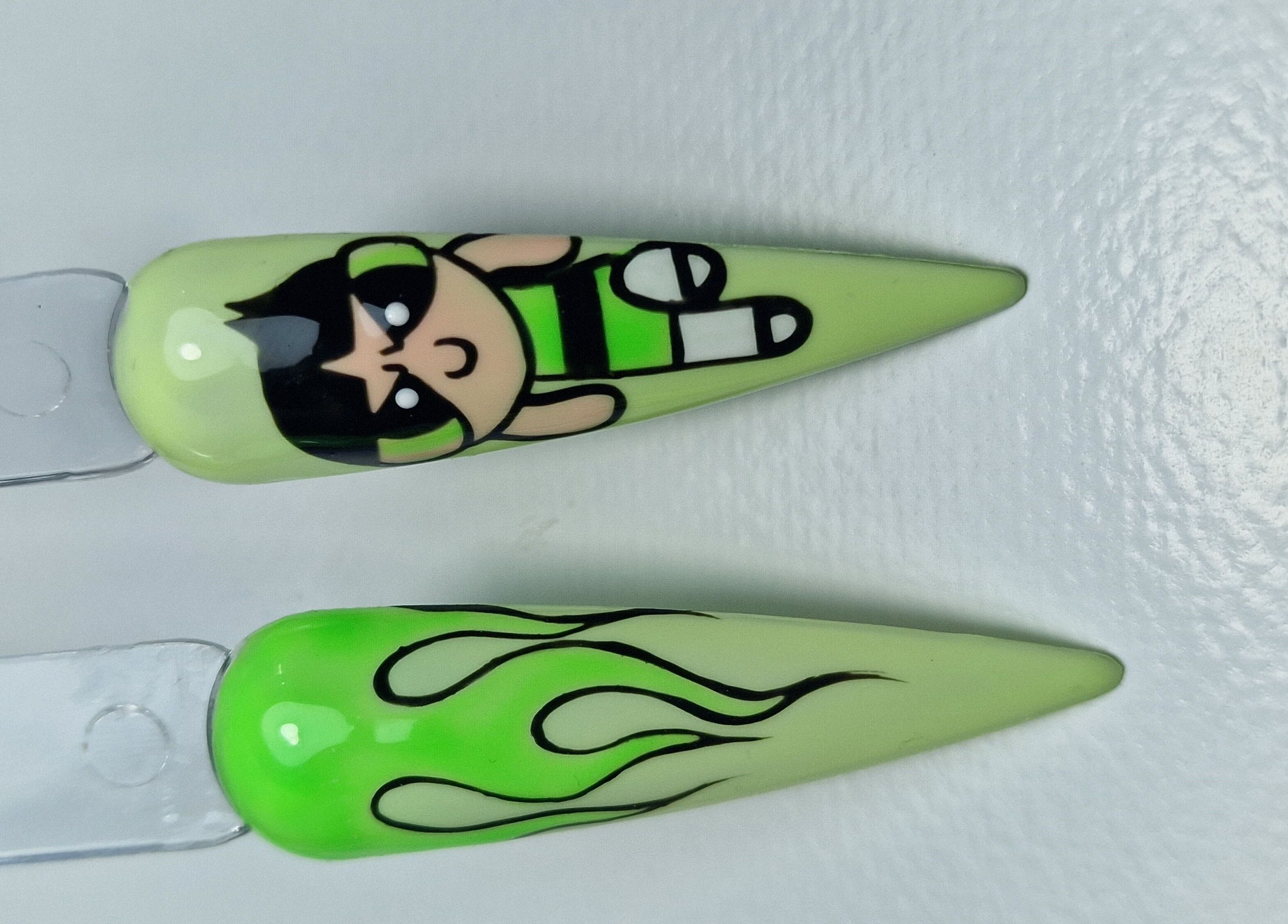 Diseño de uñas con estilo pop en Arte y Ashé by Patry Glez, Madrid, Comunidad De Madrid, ES.