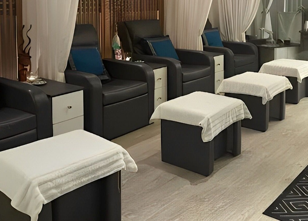 Relaxing massage chairs at Zen Massage & Reflexology in Chatswood, New South Wales, AU for ultimate comfort.