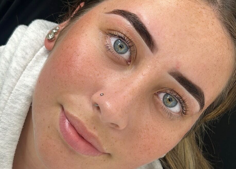 Expert eyebrow artistry at Brows By Morgan Medaci, Port Seton, Scotland, GB showcasing perfect arches.