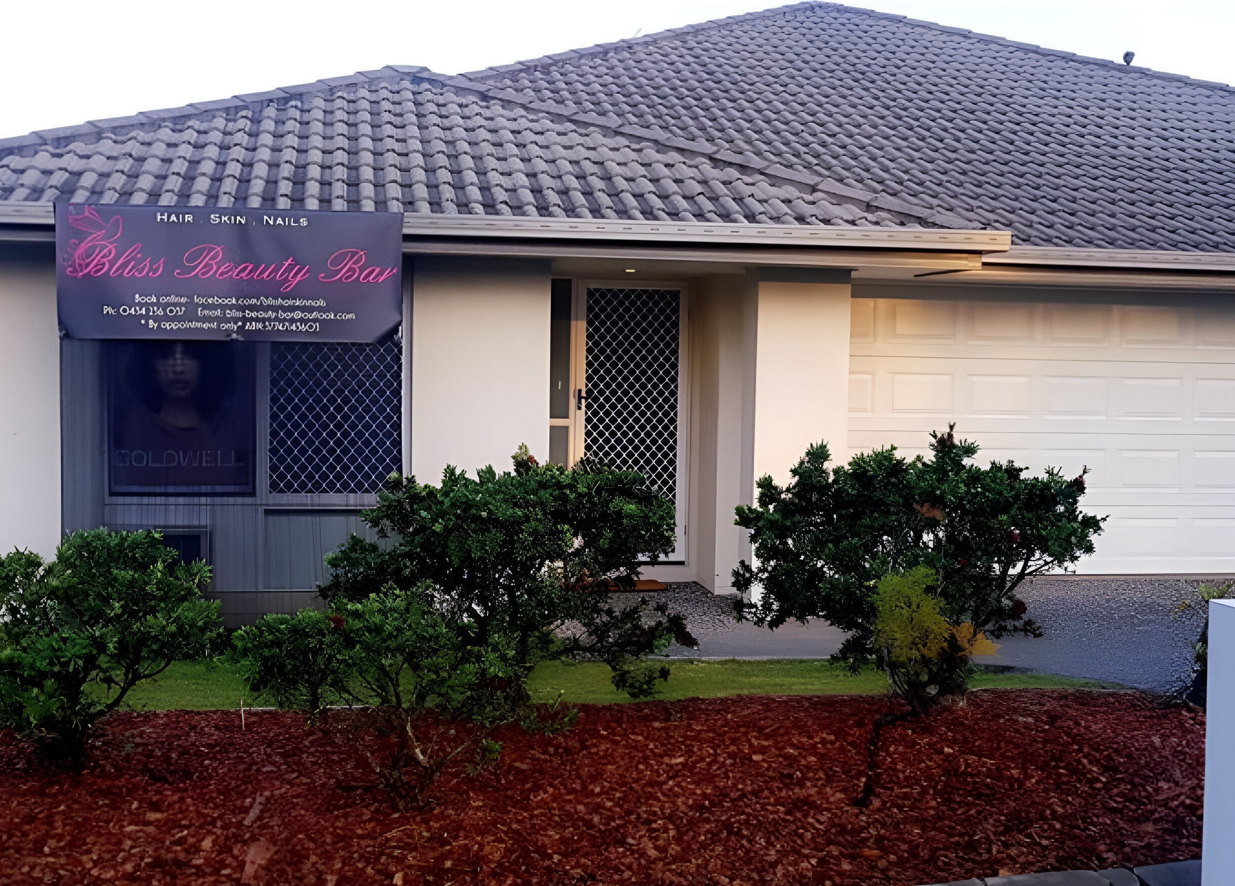 Front view of Bliss Beauty Bar at Strathpine, Queensland, AU showcasing its inviting exterior.