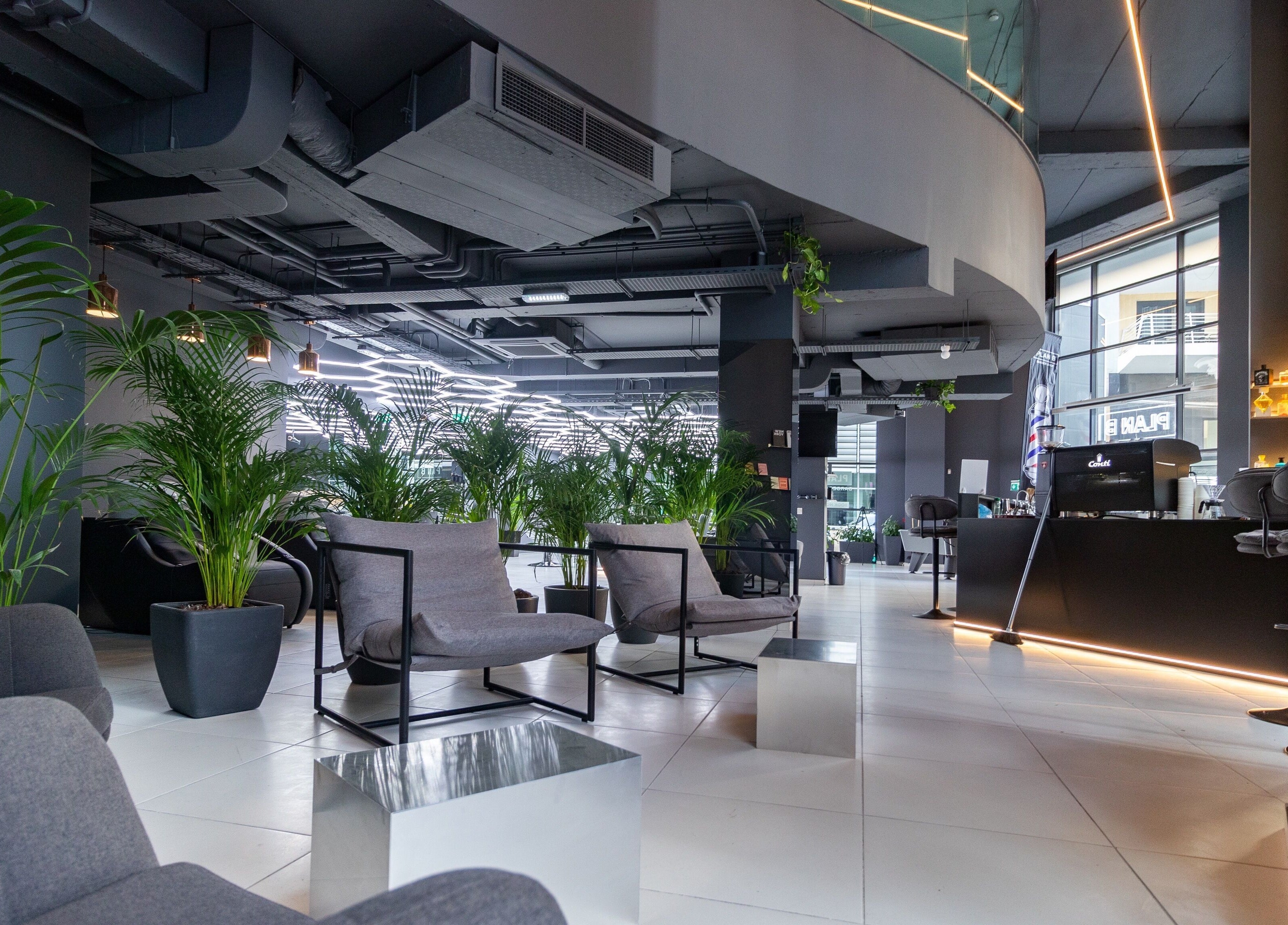 Elegant seating and modern design at PLAN B | Mercury (St. Julian’s), San Ġiljan, MT.