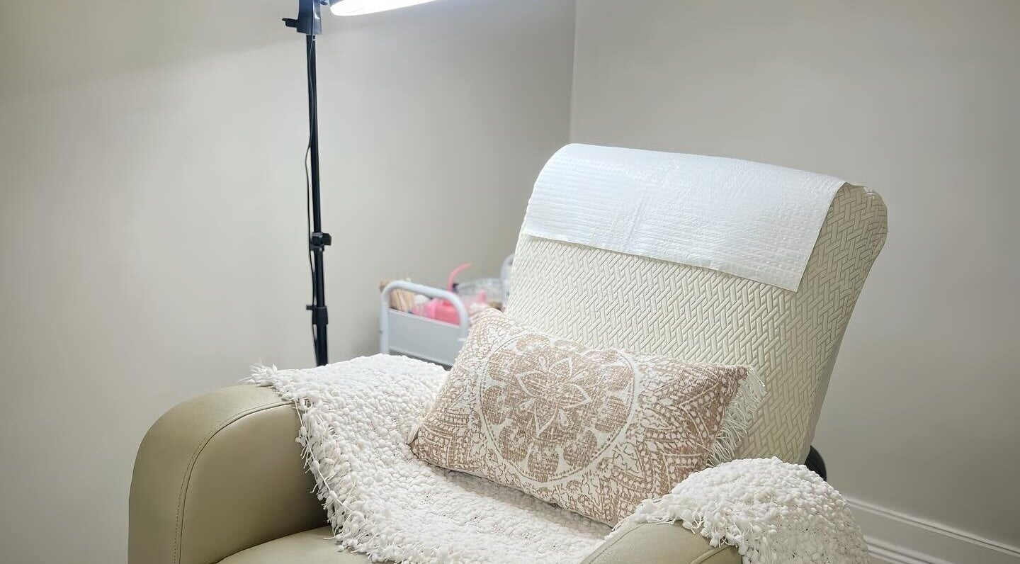 Comfortable treatment chair at Eye Beautify Bondi, Bondi Junction, New South Wales, AU.