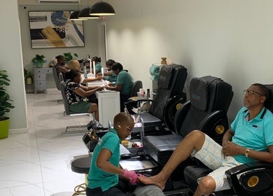 Relaxing pedicure and manicure services at BodyScape Spa - Sunshine Outlet Mall Portmore, St. Catherine Parish, JM.