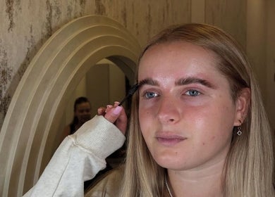 Professional brow styling at Waglash Brows, Solihull, England, GB, enhancing natural beauty.