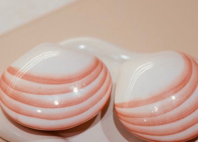 Smooth striped shells at Nest Retreat, Putrajaya, Selangor, MY, offering a tranquil wellness experience.