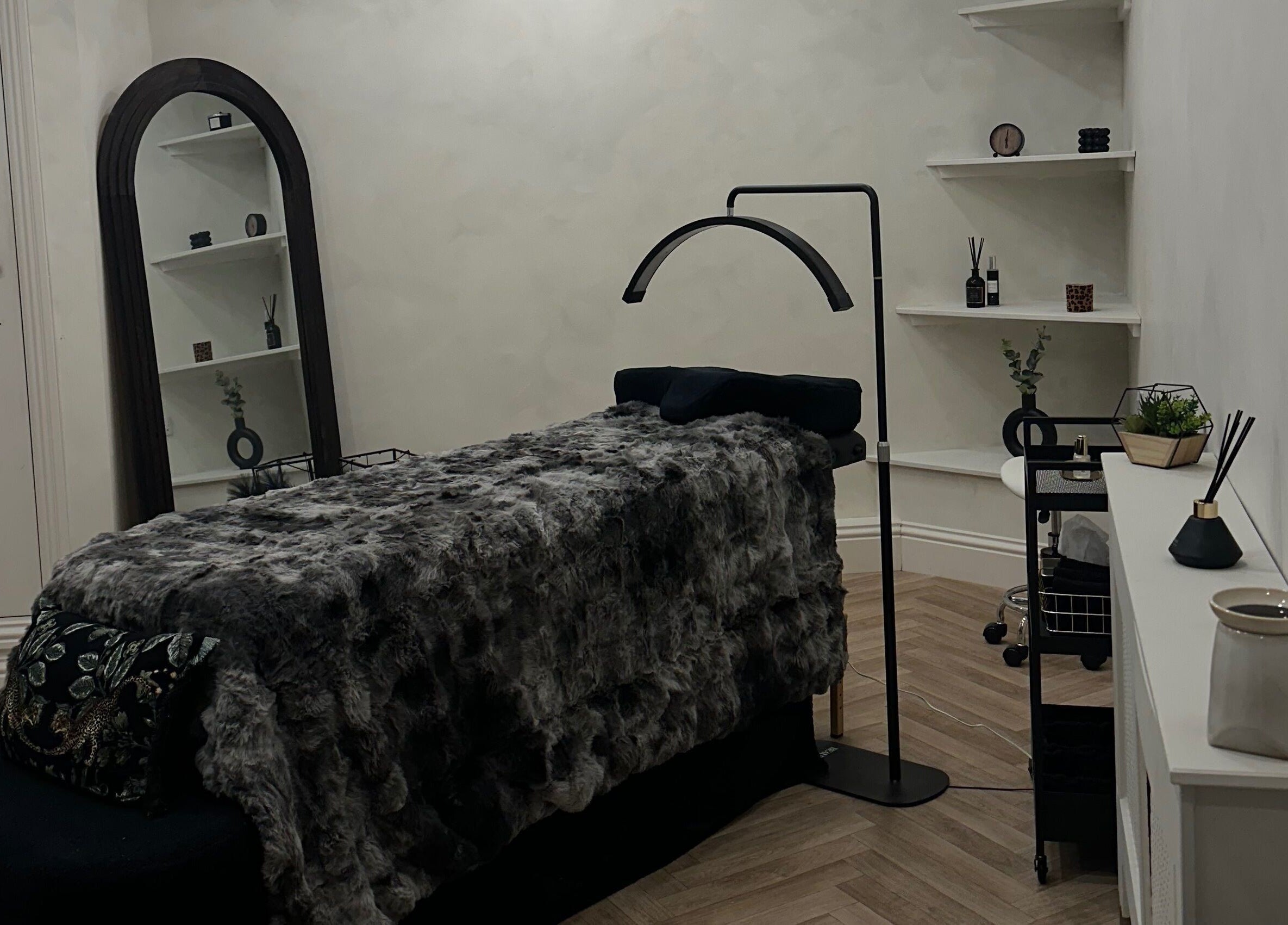 Cozy therapy room at Coconut & Co, Penrith, England, GB featuring plush decor and calming ambiance.