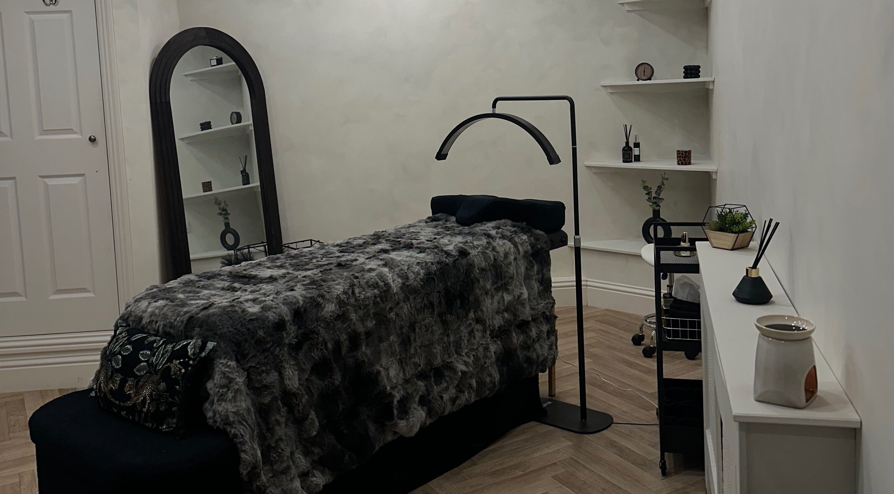 Cozy therapy room at Coconut & Co, Penrith, England, GB featuring plush decor and calming ambiance.