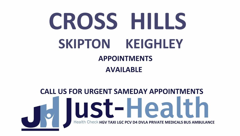 Just Health Cross Hills Skipton Driver Medicals image 1