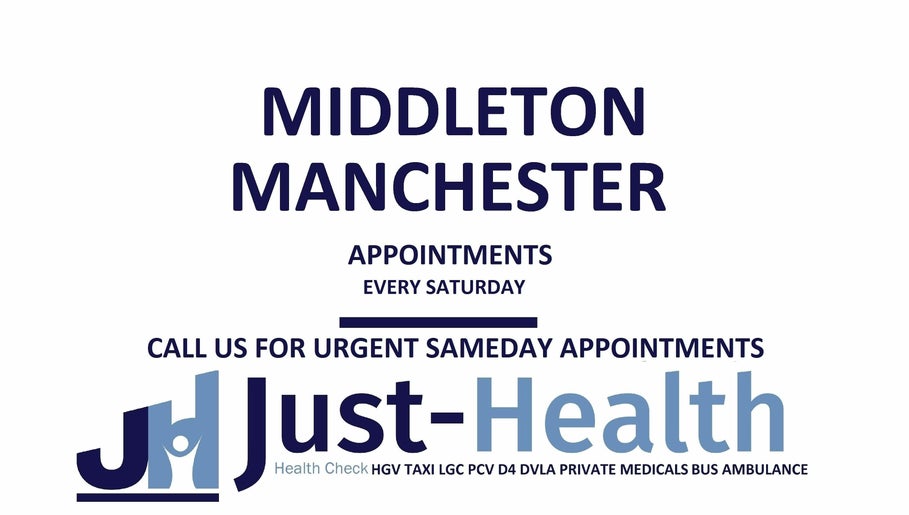 Just Health Manchester Middleton Driver Medicals M24 1RU image 1