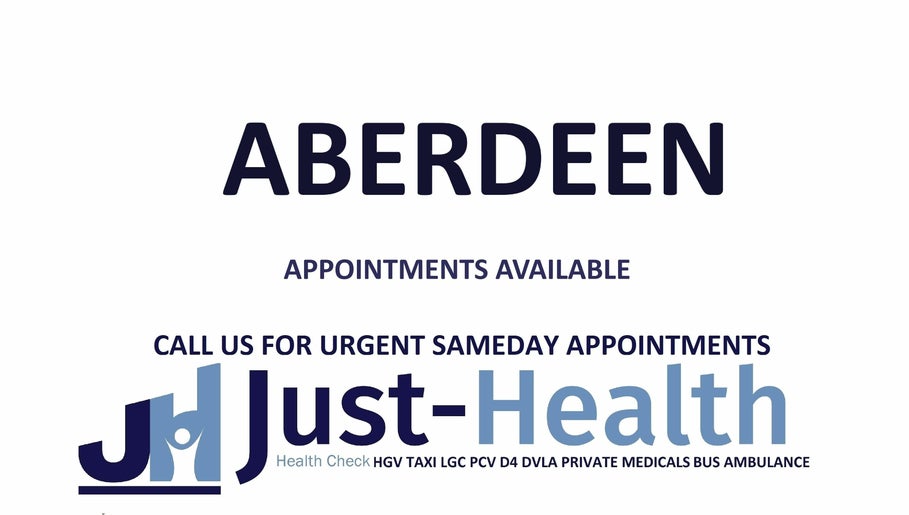 Just Health  Aberdeen Driver Medical Clinic AB23 8BX image 1