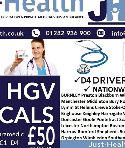Just Health Ashton-under-Lyne Driver Medical OL7 0QN image 2