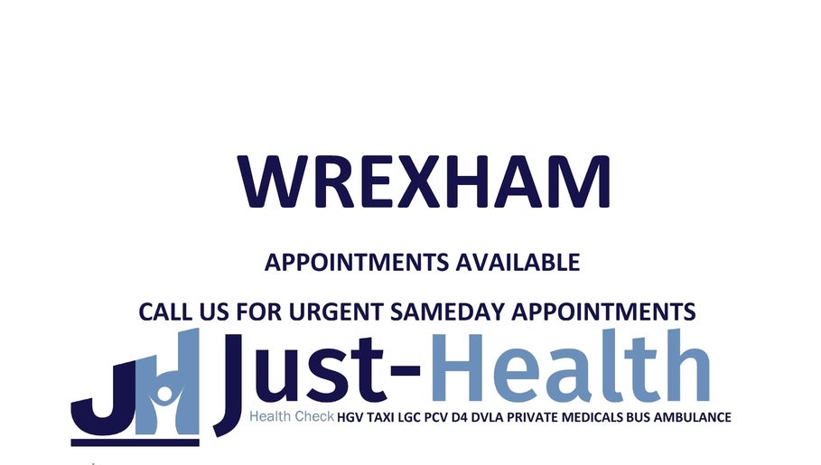 Just Health Wrexham Driver Medical Clinic LL12 8LX image 1