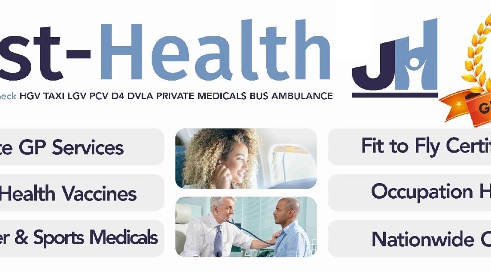 Explore Just Health Liverpool Fairfield Driver Medical Clinic L7 9NJ services in Liverpool, England, GB.