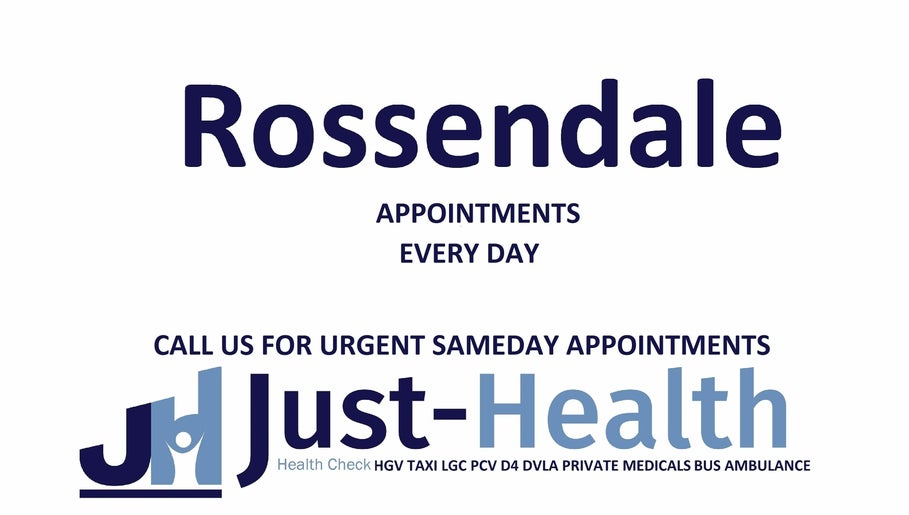 Just Health Rossendale Driver Medical Clinic BB4 9NH imaginea 1