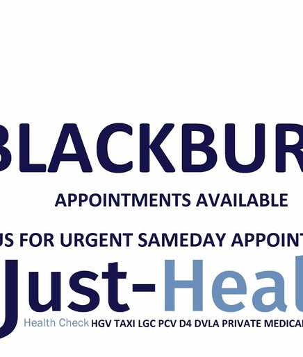 Just Health Blackburn Driver Medical Clinic BB1 2QE зображення 2
