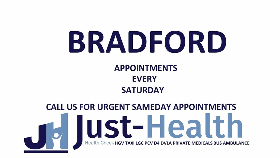 Just Health Bradford Driver Medical Clinic BD9 4JB afbeelding 1