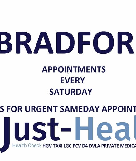 Just Health Bradford Driver Medical Clinic BD9 4JB image 2