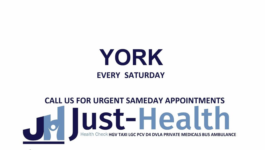 Just Health York Driver Medical Clinic YO26 6RA изображение 1