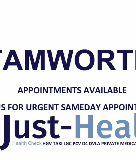 Just Health Tamworth Driver Medical Clinic B77 5DG image 2