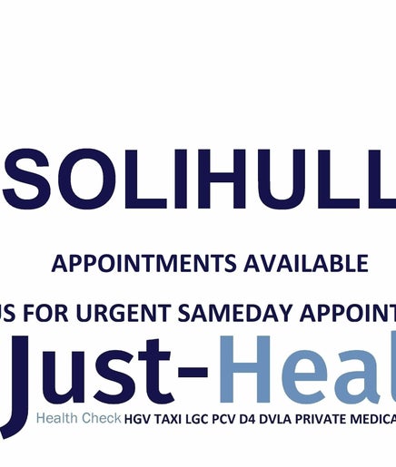Just Health Solihull Driver Medical Clinic B90 4PD image 2