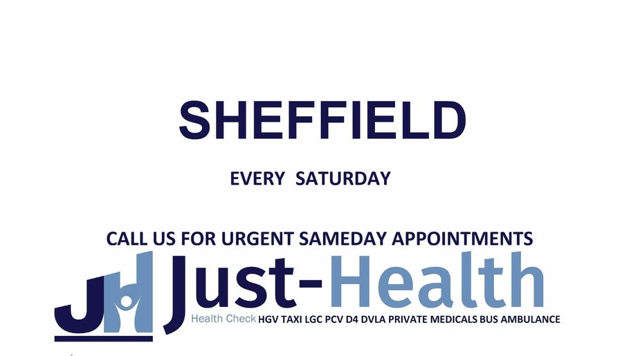 Just Health Sheffield Driver Medical Clinic S9 1UQ зображення 1