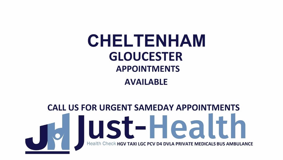 Just Health Cheltenham Driver Medical Clinic GL51 0TS image 1