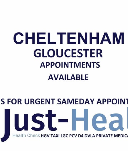 Just Health Cheltenham Driver Medical Clinic GL51 0TS image 2