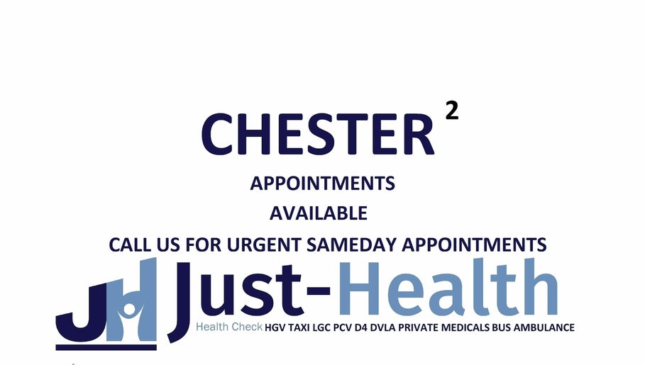 Just Health Chester Driver Medical Clinic CH3 8EL image 1