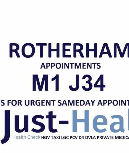 Just Health Rotherham Driver Medical Clinic S9 1UQ – kuva 2