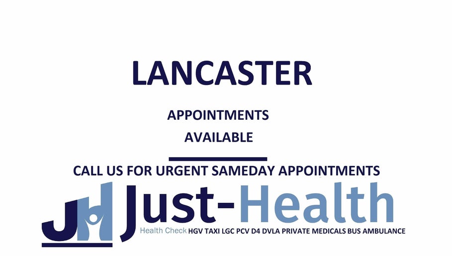 Just Health Lancaster Driver Medical Clinic LA2 0HY image 1