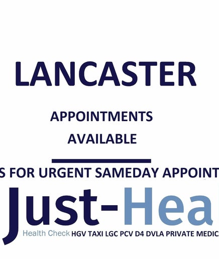 Just Health Lancaster Driver Medical Clinic LA2 0HY изображение 2