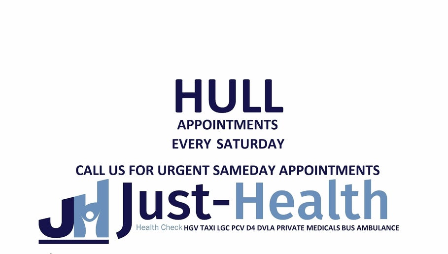 Immagine 1, Just Health Hull Driver Medical Clinic HU2 0PU